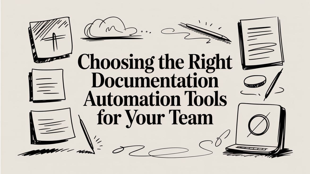 Choosing the Right Documentation Automation Tools for Your Team